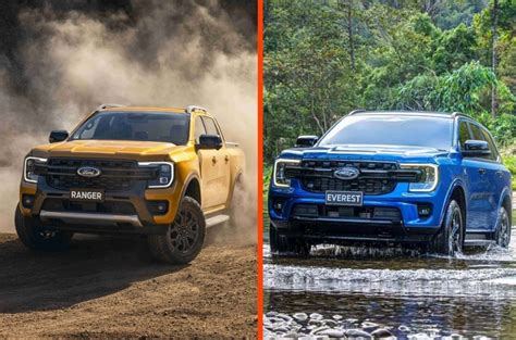 2023 Ford Ranger and Everest pricing and variants officially  .